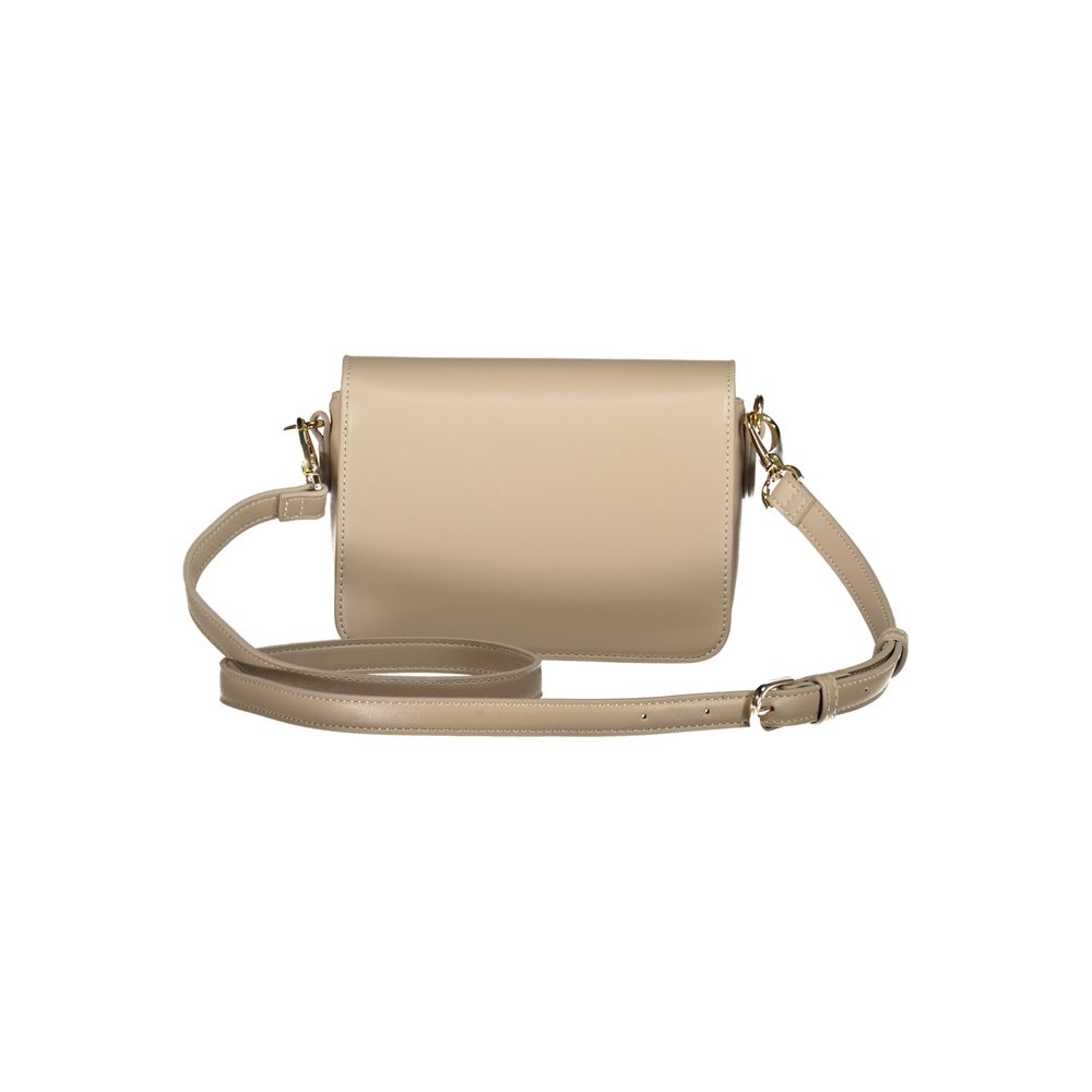Valentino Tasker Beige Polyethylene Håndtaske til kvinder
