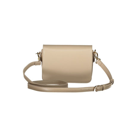 Valentino Tasker Beige Polyethylene Håndtaske til kvinder