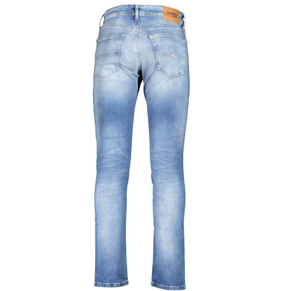 Tommy Hilfiger Blue Cotton Men Jeans - Hilstor