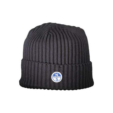 North Sails Black Cotton Unisex Cap - Hilstor