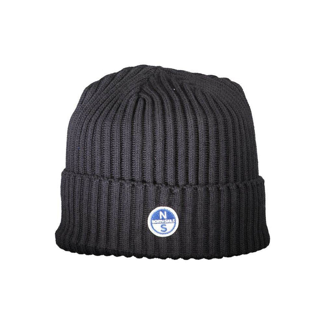 North Sails Black Cotton Unisex Cap - Hilstor