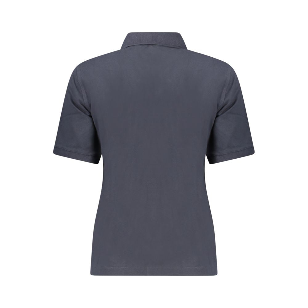 K-WAY blå bomulds poloshirt til kvinder