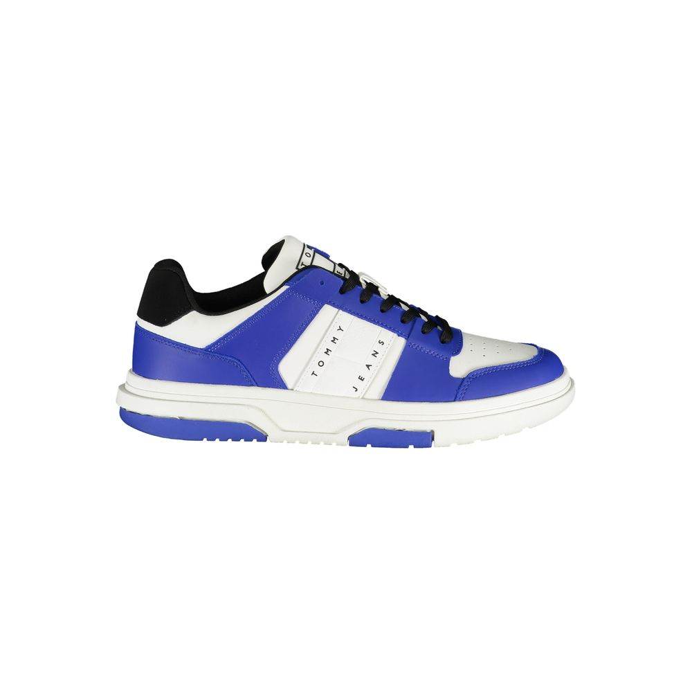 Tommy Hilfiger Blue Polyethylene Men Sneaker - Hilstor