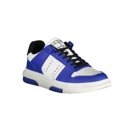 Tommy Hilfiger Blue Polyethylene Men Sneaker - Hilstor