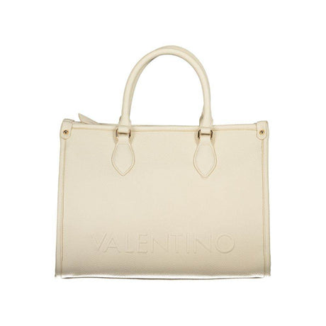 Mario Valentino Beige Polyethylene Handbag - Hilstor