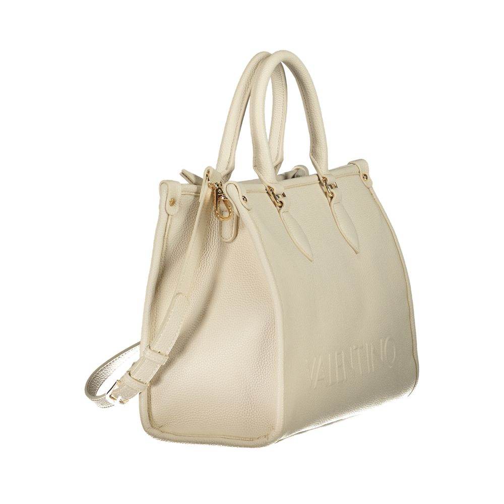 Mario Valentino Beige Polyethylene Handbag - Hilstor