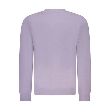 Hugo Boss Purple Cotton Men Sweater - Hilstor
