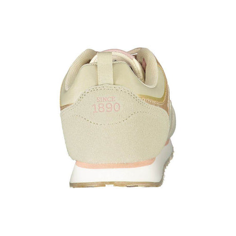 U.S. POLO ASSN. Beige Polyester Sneaker - Hilstor
