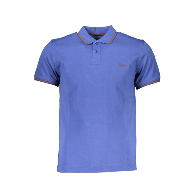 Harmont & Blaine Sleek Summer Polo with Contrast Details - Hilstor