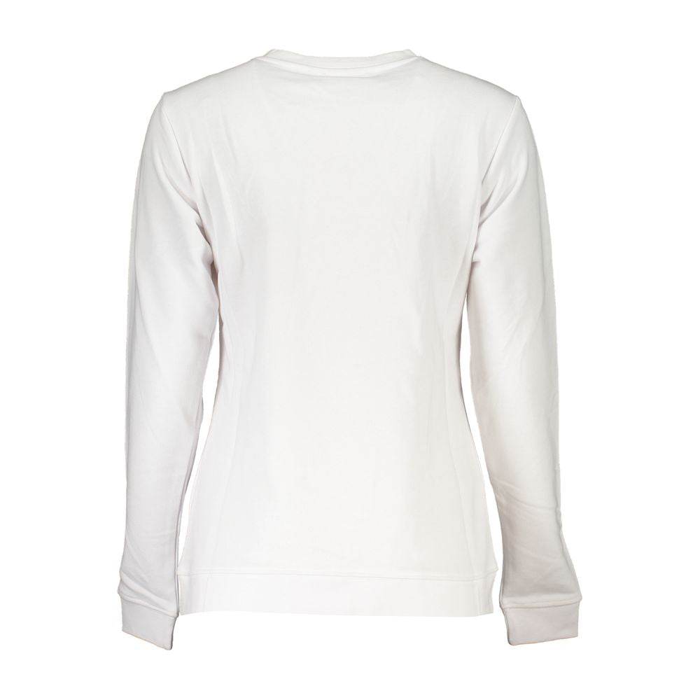 Cavalli Class White Cotton Women Sweater - Hilstor