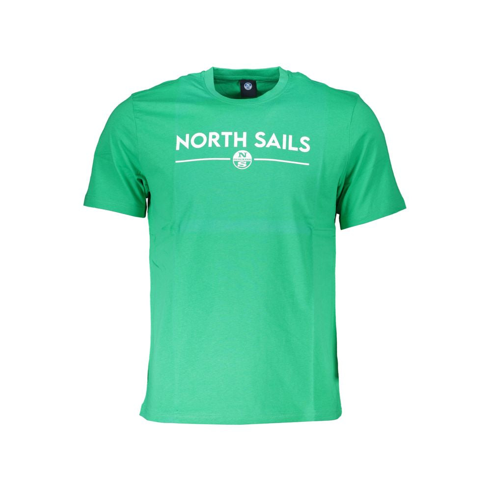 North Sails Grøn T-shirt i bomuld