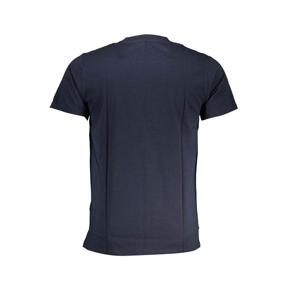 Cavalli Class Blue Cotton T-Shirt - Hilstor
