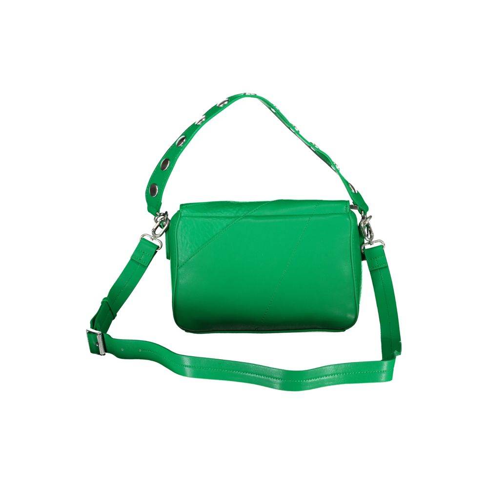Desigual Green Polyethylene Handbag - Hilstor