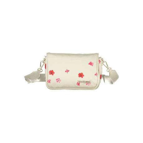 Desigual White Polyethylene Handbag - Hilstor