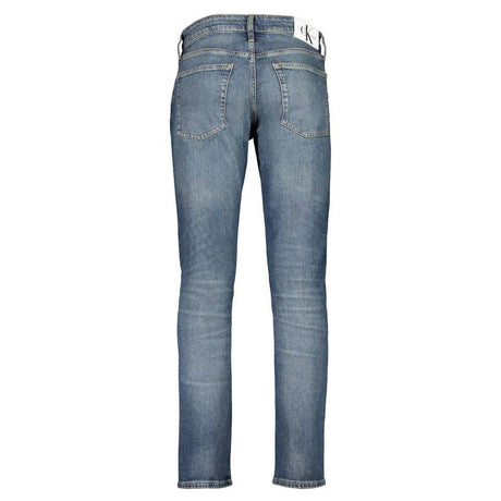 Calvin Klein Blue Cotton Men Jeans - Hilstor