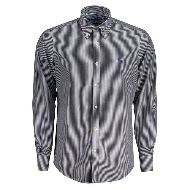 Harmont & Blaine Blue Cotton Shirt - Hilstor