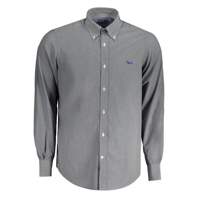 Harmont & Blaine Blue Cotton Shirt - Hilstor