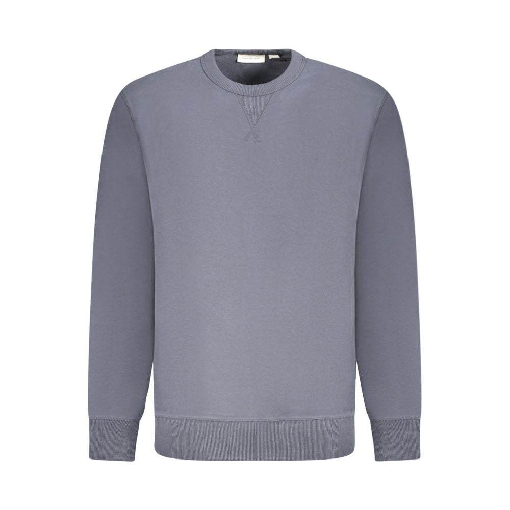 Calvin Klein Blue Cotton Men Sweater - Hilstor