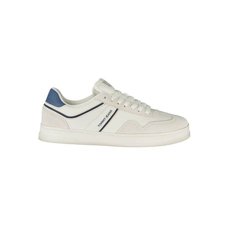 Tommy Hilfiger White Polyethylene Men Sneaker - Hilstor