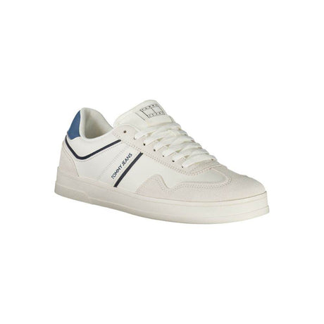 Tommy Hilfiger White Polyethylene Men Sneaker - Hilstor