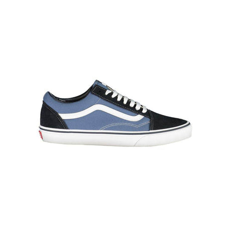 Vans Blue Leather Men Sneaker - Hilstor