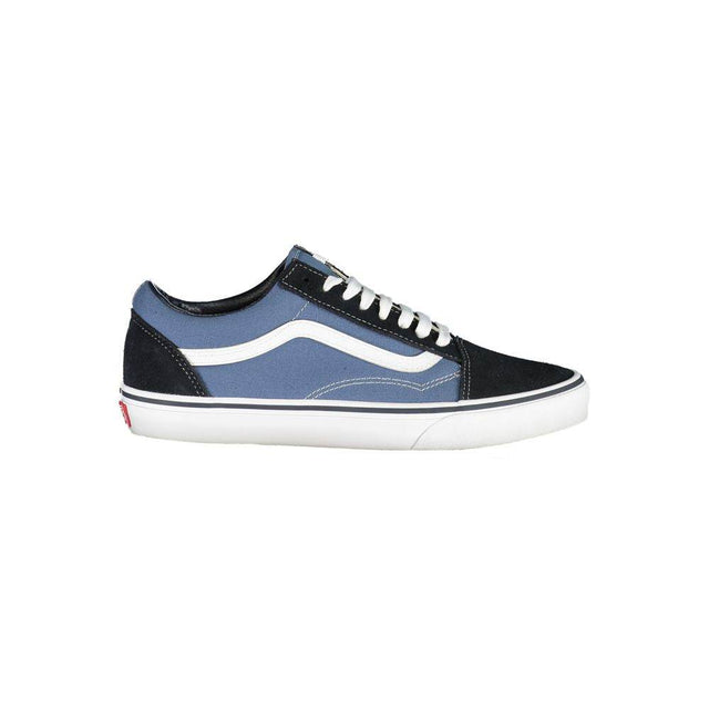 Vans Blue Leather Men Sneaker - Hilstor