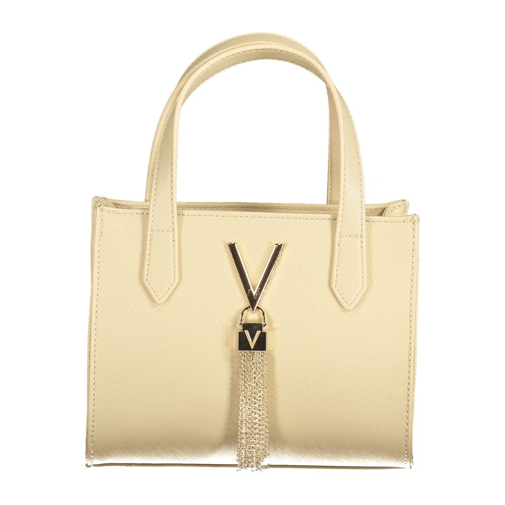 Valentino Tasker Beige Polyethylene Håndtaske til kvinder