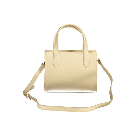 Valentino Tasker Beige Polyethylene Håndtaske til kvinder