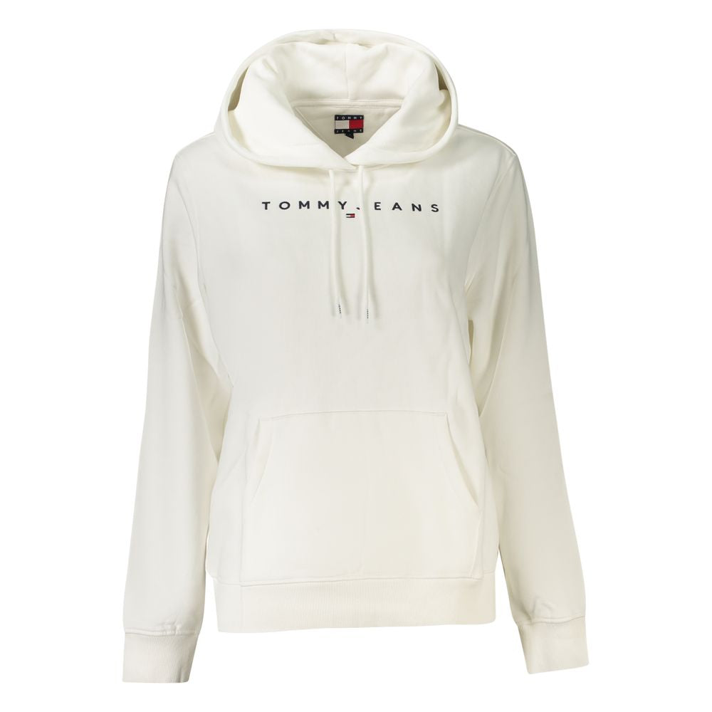 Tommy Hilfiger Hvid bomuldstrøje til kvinder
