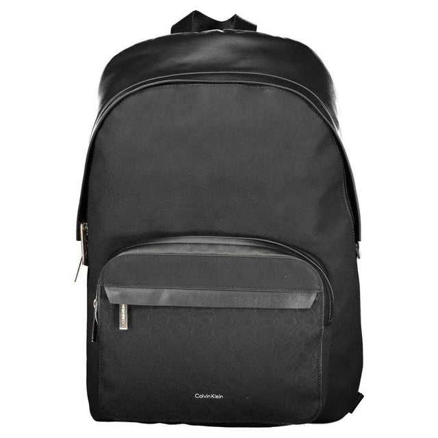 Calvin Klein Black Polyester Men Backpack - Hilstor