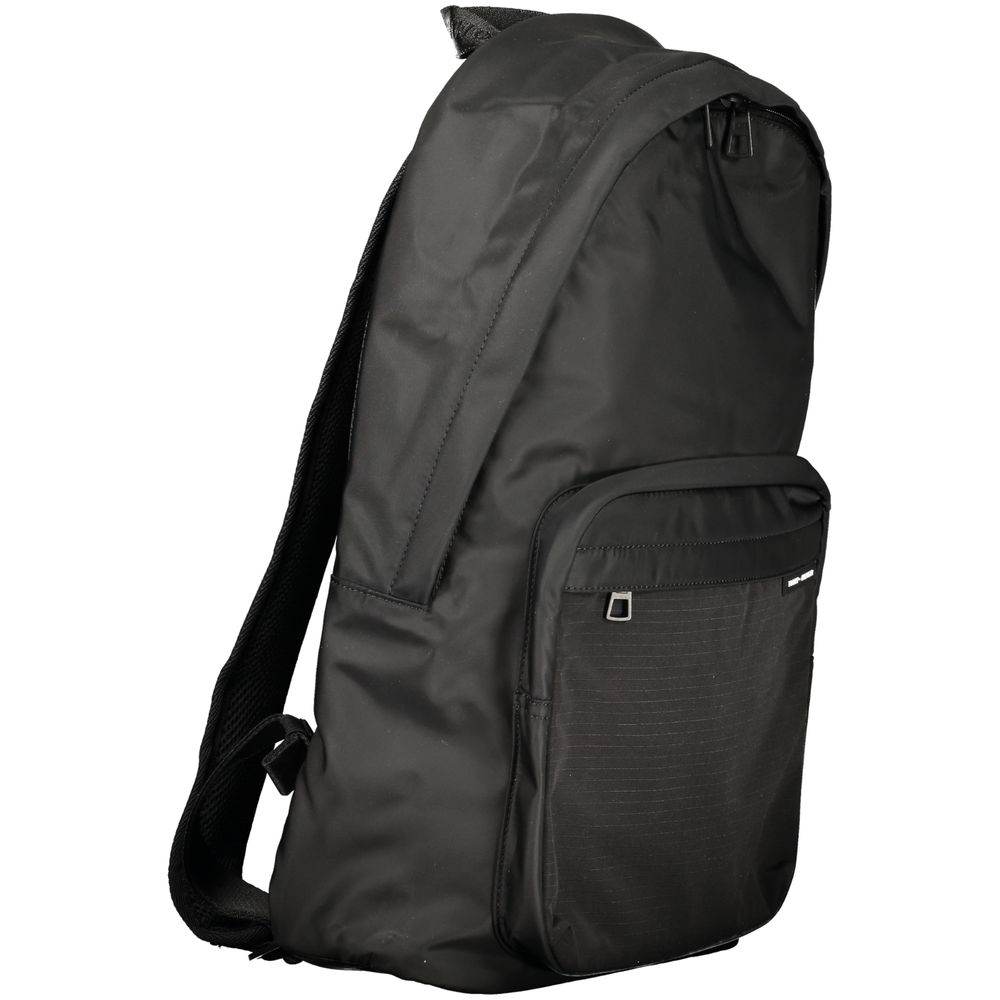 Tommy Hilfiger Black Polyester Men Backpack - Hilstor