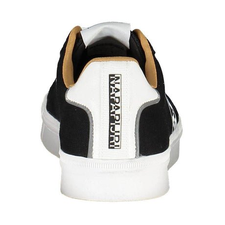Napapijri Black Polyester Men Sneaker - Hilstor