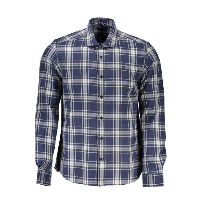 North Sails Blue Cotton Men Shirt - Hilstor