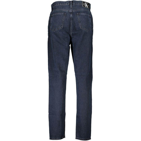 Calvin Klein Blue Recycled Cotton Women Jeans - Hilstor