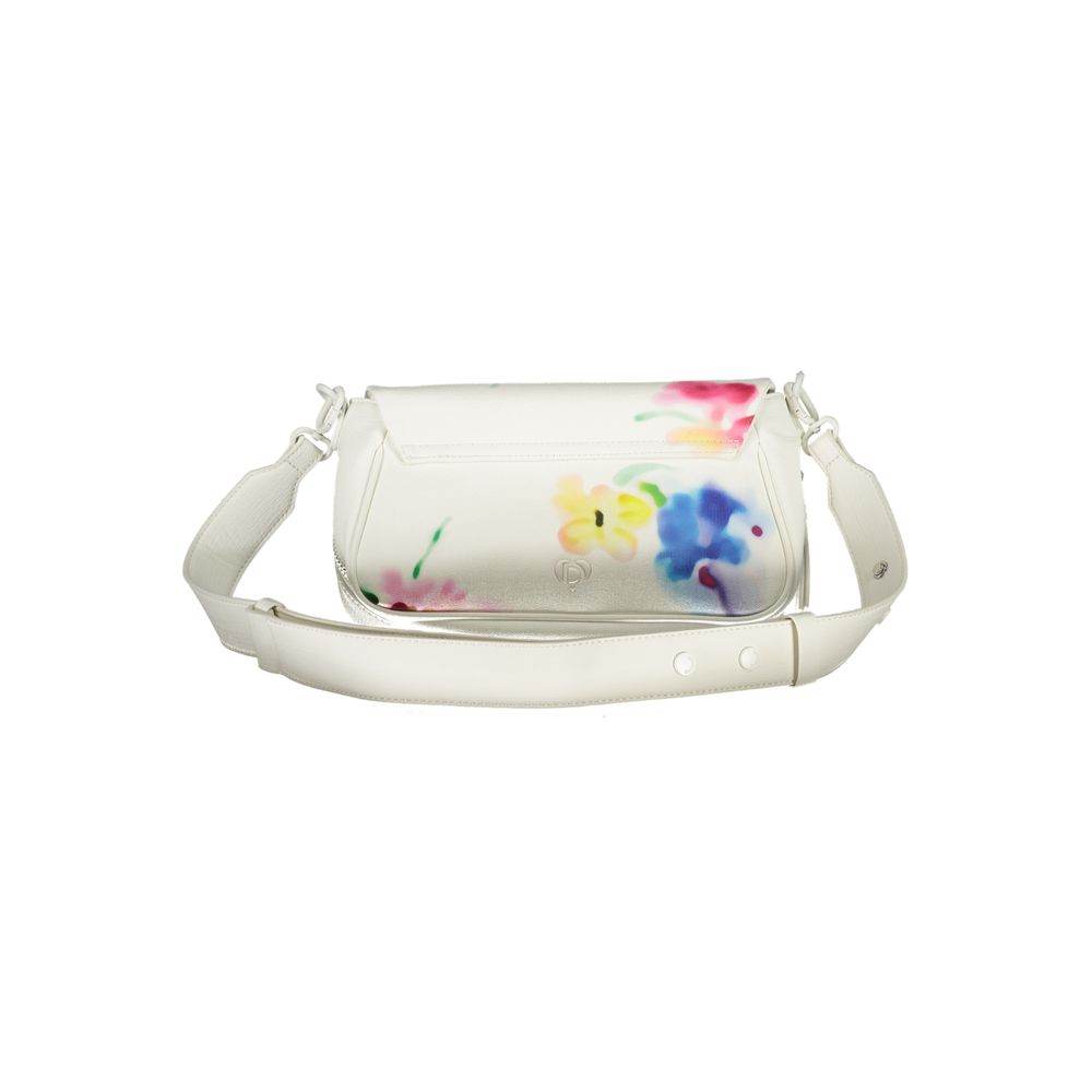 Desigual White Polyethylene Handbag - Hilstor