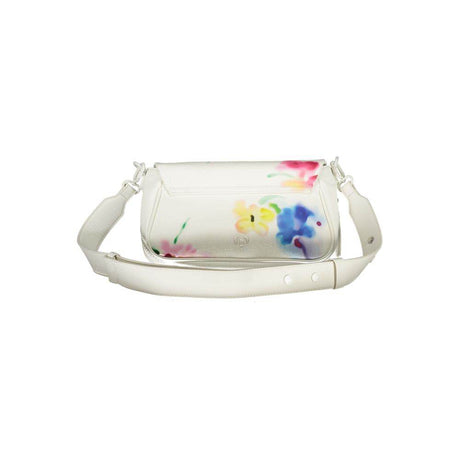 Desigual White Polyethylene Handbag - Hilstor