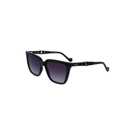 Liu Jo Black Bio Injected Women Sunglasses - Hilstor
