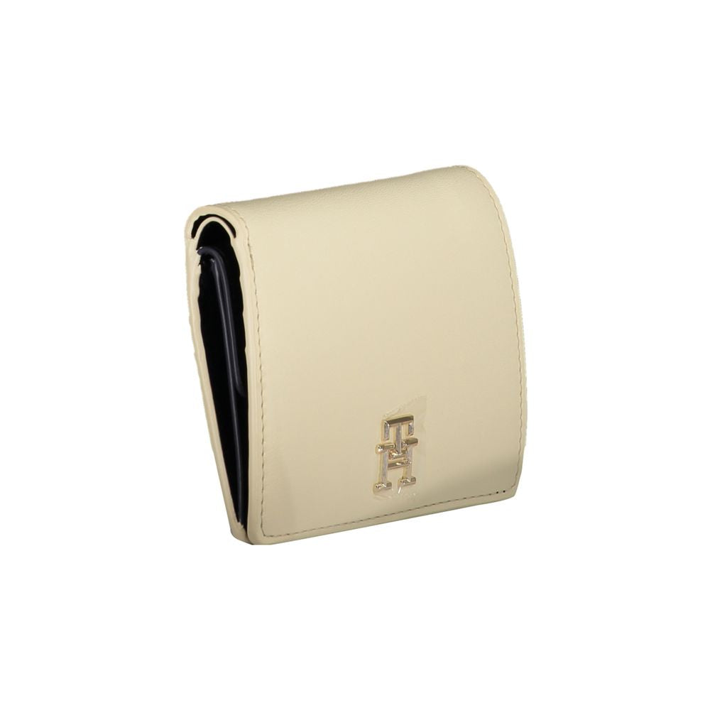Tommy Hilfiger beige pung i polyethylen