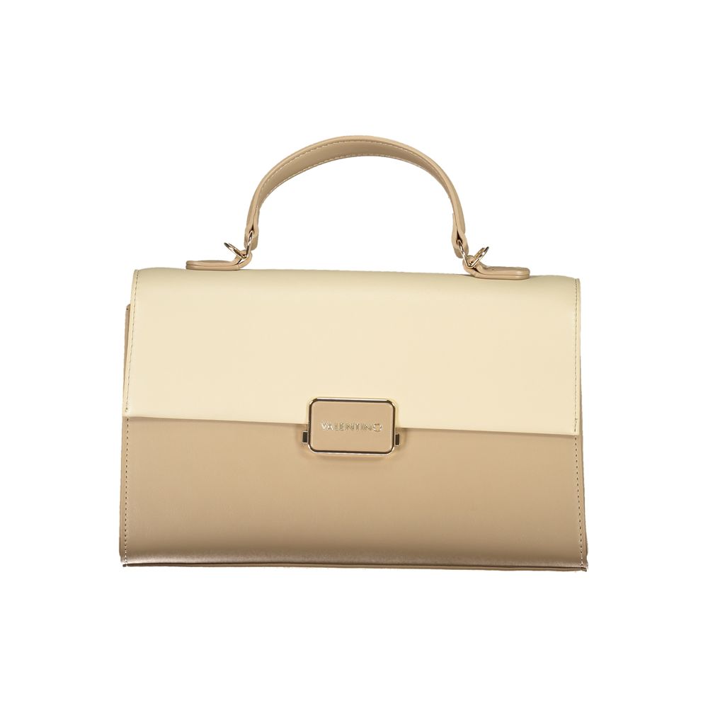 Valentino Tasker Beige Polyethylene Håndtaske til kvinder