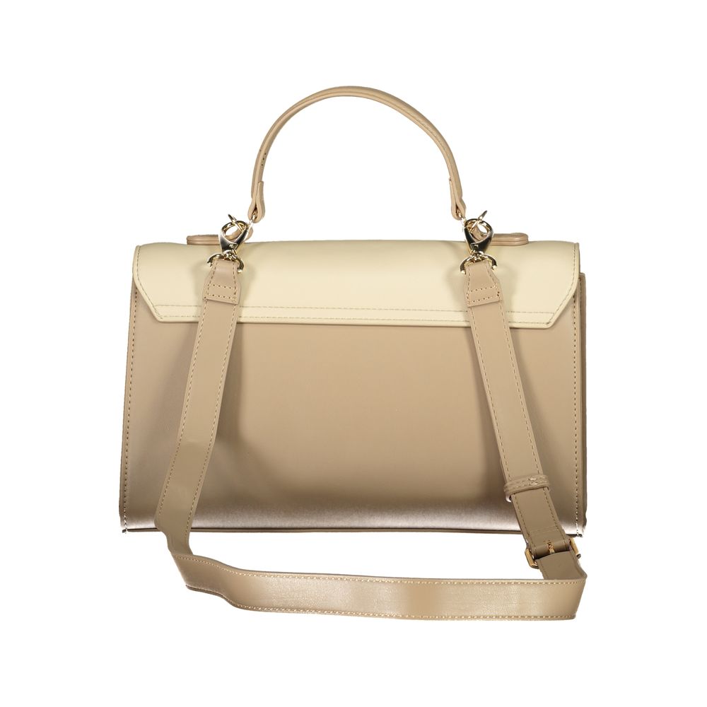 Valentino Tasker Beige Polyethylene Håndtaske til kvinder