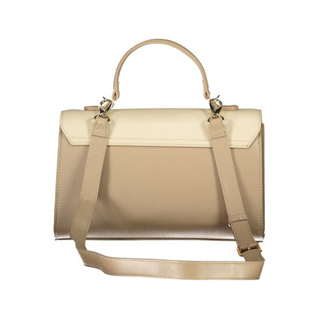 Valentino Tasker Beige Polyethylene Håndtaske til kvinder