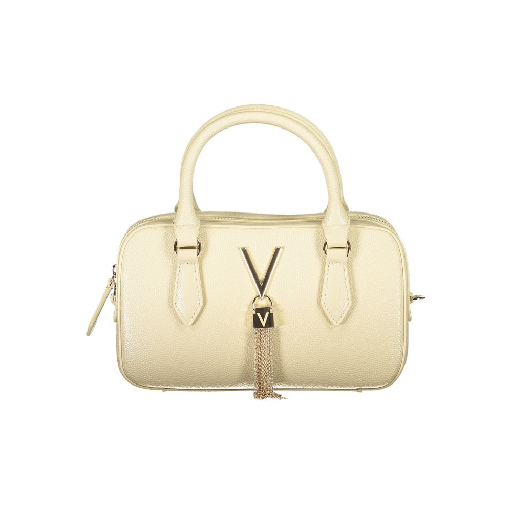 Valentino Tasker Beige Polyethylene Håndtaske til kvinder
