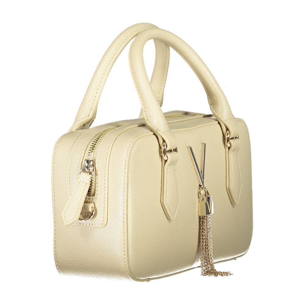 Valentino Tasker Beige Polyethylene Håndtaske til kvinder