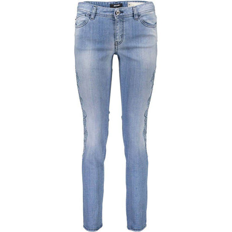 Just Cavalli Blue Cotton Women Jeans - Hilstor