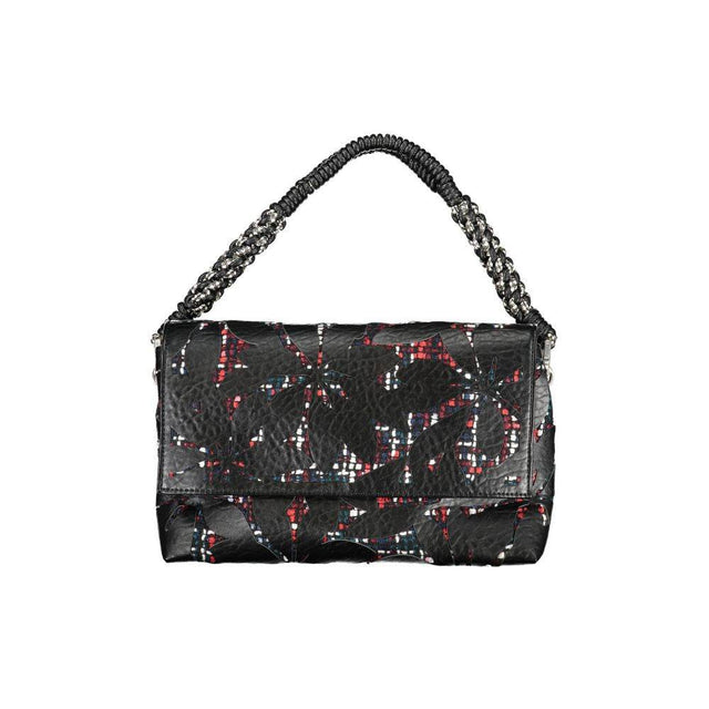 Desigual Black Polyethylene Handbag - Hilstor