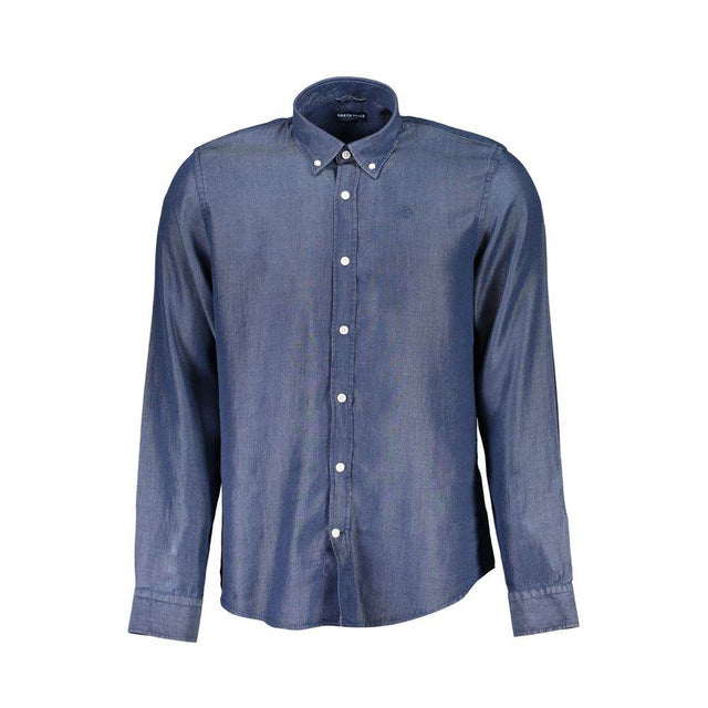 North Sails Blue Lyocell Shirt - Hilstor