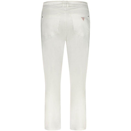 Guess Jeans White Cotton Women Skinny Jean - Hilstor