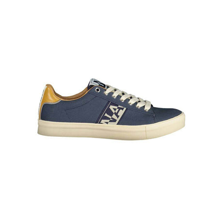 Napapijri Blue Polyester Men Sneaker - Hilstor