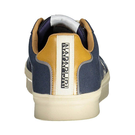 Napapijri Blue Polyester Men Sneaker - Hilstor