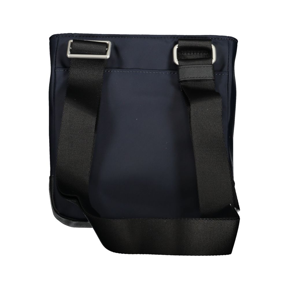 Tommy Hilfiger elegant blå skuldertaske med kontrasterende detaljer